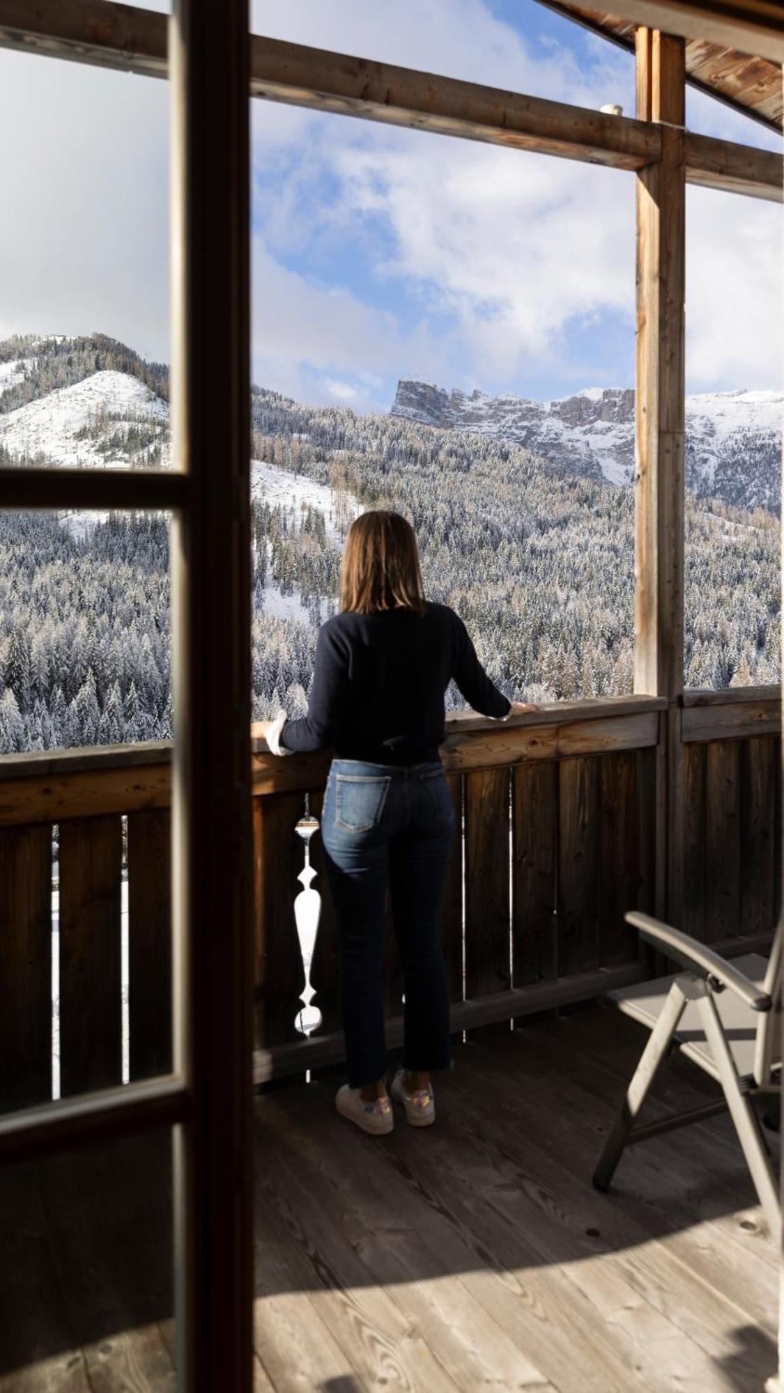Hotel Luech Da Pcei San Cassiano  Esterno foto